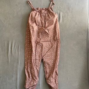 Jamie Kay dust pink  overall  2T